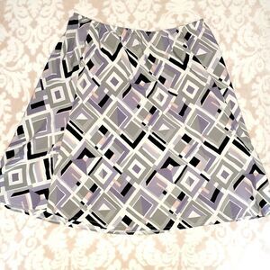 Courtenay woman sz 16w purple mini skirt